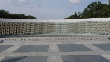 WWII Memorial Wall